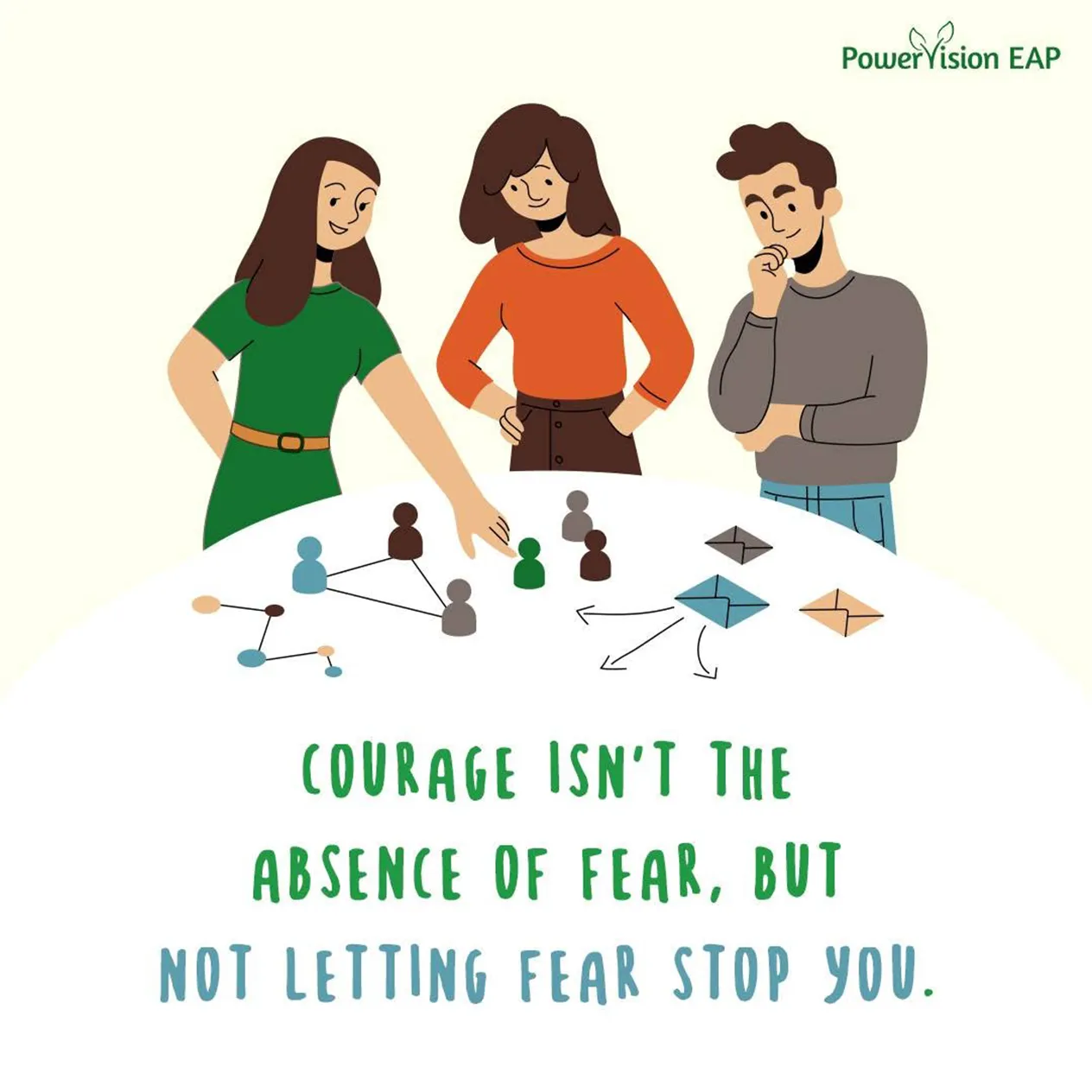 Powervision Eap Quote Courage Isnt The Absence Of Fear