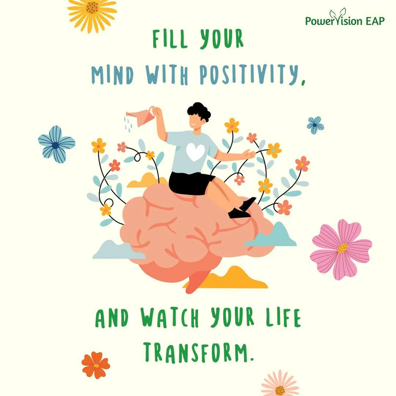 Powervision Eap Quote Fill Your Mind With Positivity