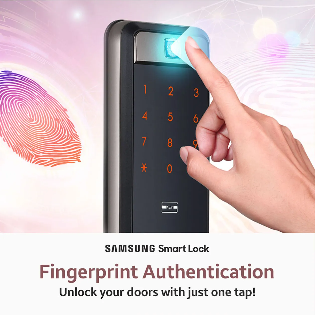 Samsung Smart Lock Fingerprint Authentication Content