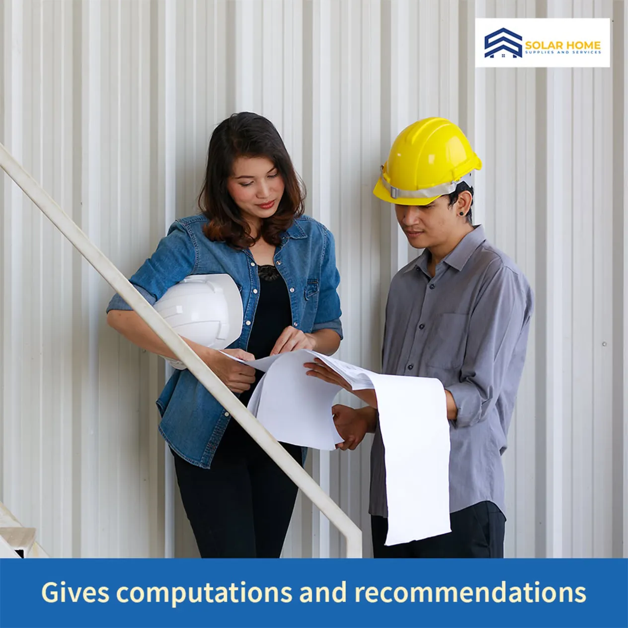 Solar Home Gives Computations And Recommendations
